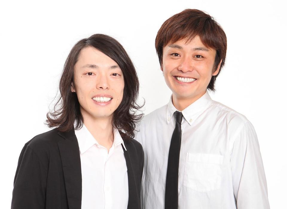 　てんしとあくま・かんざき（左）と川口敦典さん（Ｃ）吉本興業