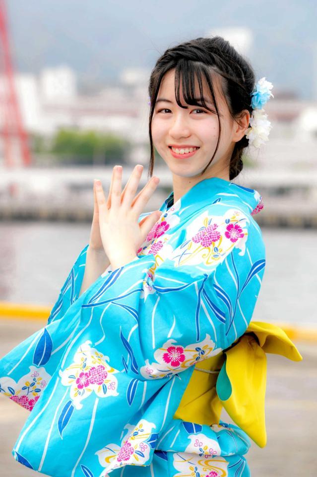 　「ミス日本のゆかた２０２０」でグランプリを獲得したＫＯＢｅｒｒｉｅＳ♪の古川莉子