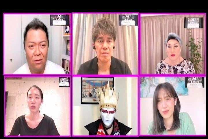 　（左上から時計回りに）ブラマヨ小杉、武井壮、ナジャ・グランディーバ、有希奈、デーモン閣下、アイリ