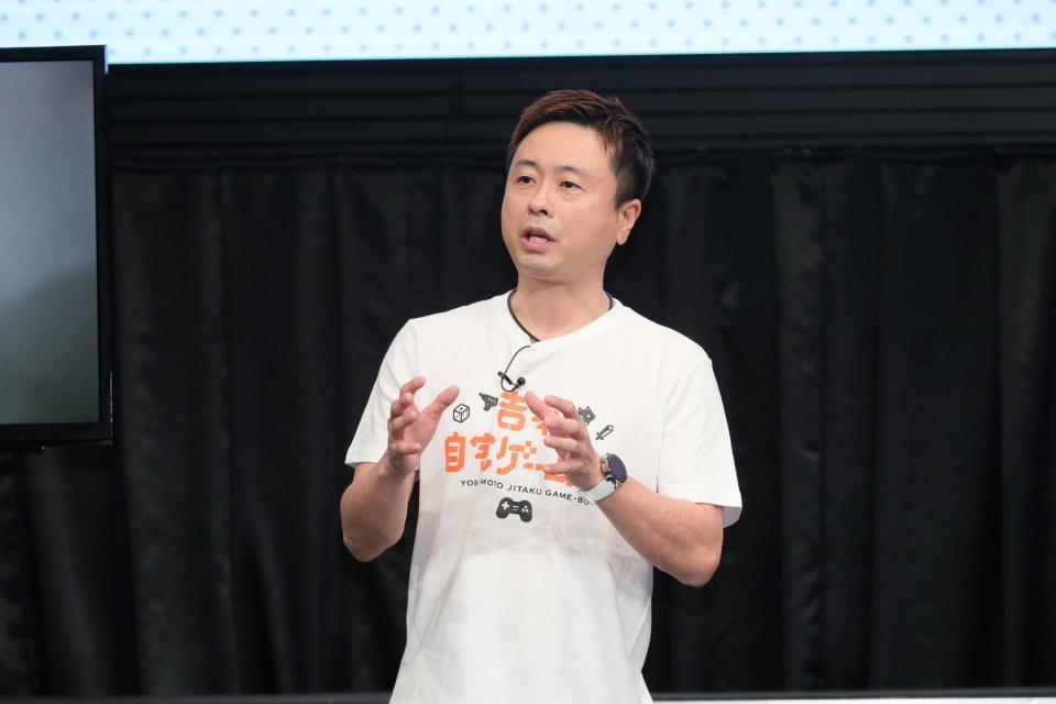 会見に参加した河本準一