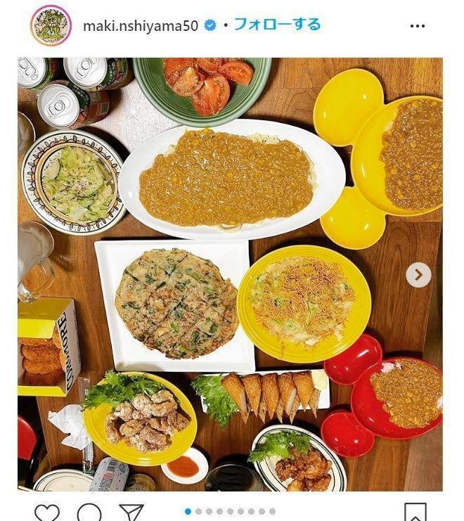 西山茉希 茶色食堂 多彩な料理写真投稿 フォロワー 茶色の食べ物が一番 芸能 デイリースポーツ Online