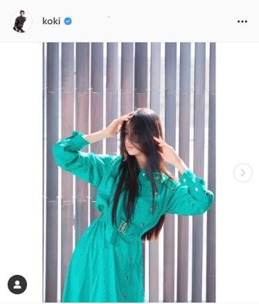 　Ｋｏｋｉ，のインスタグラム＠ｋｏｋｉより