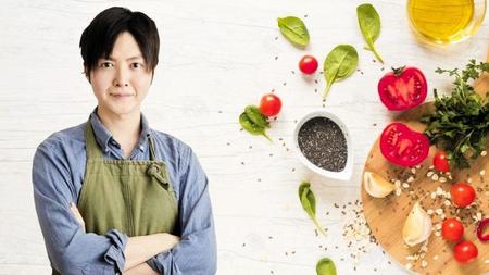 　「＃ＣＯＷエール応援メニュー」を披露するリュウジ