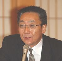 渡辺宜嗣キャスター（２００７年撮影）