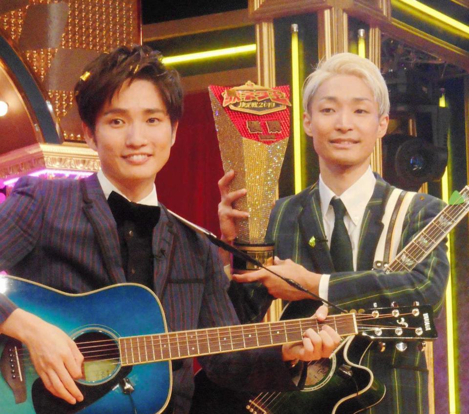 ラニーノーズの洲崎貴郁（左）と山田健人