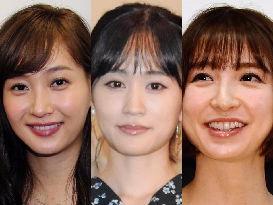　（左から）藤本美貴、前田敦子、篠田麻里子