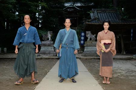 　ＮＨＫ大河ドラマ「青天を衝け」に出演する（左から）高良健吾、吉沢亮、橋本愛