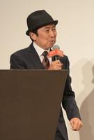 ９カ月ぶりの映画ＭＣを担当する笠井信輔アナ＝グランドハイアット東京（撮影・三好信也）