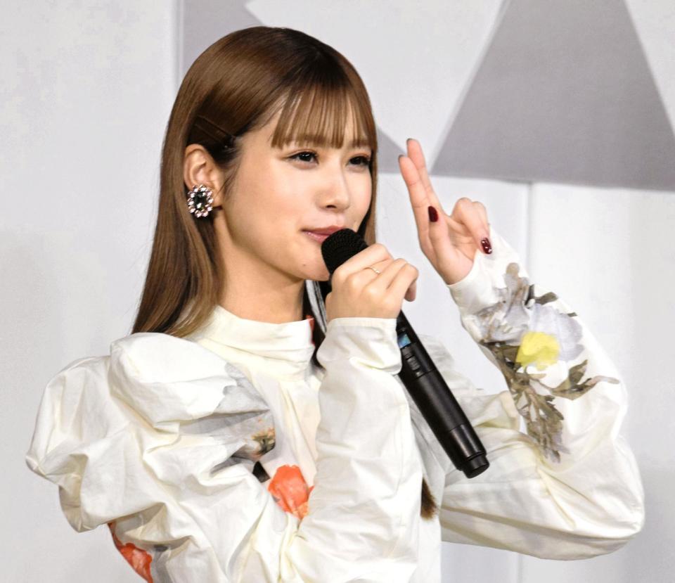 イベントに出席した生見愛瑠＝都内