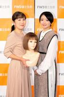 オンラインでのトークイベントに出席したＮＰＯ法人ふくりびの岩岡ひとみ事務局長（左）と矢方美紀