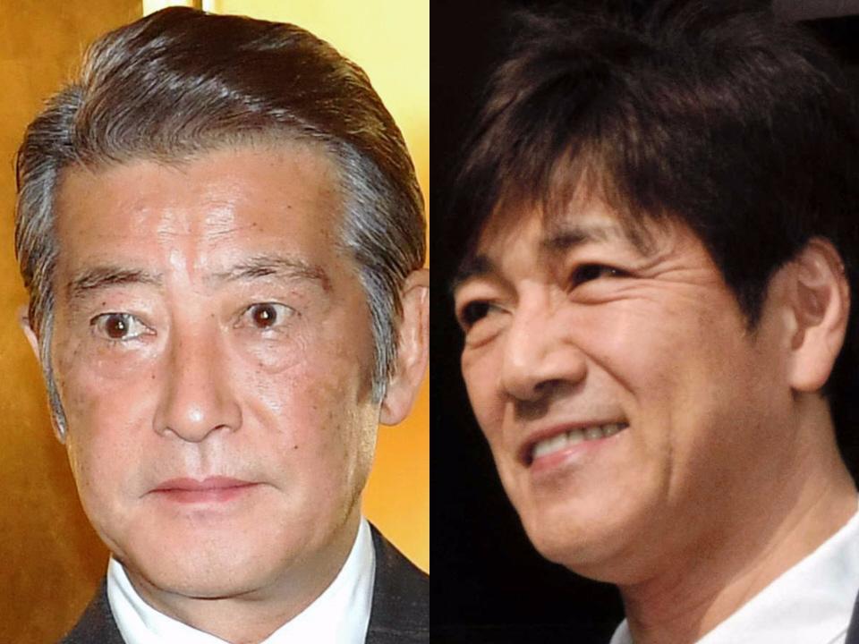 神田正輝（左）と野口五郎