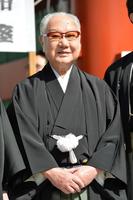 　老衰のため死去した坂田藤十郎さん＝２０１５年２月