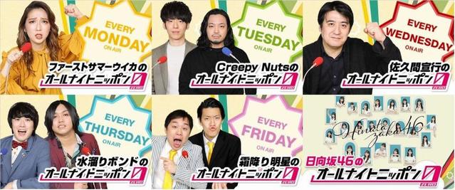 ニッポン 霜降り 明星 オールナイト