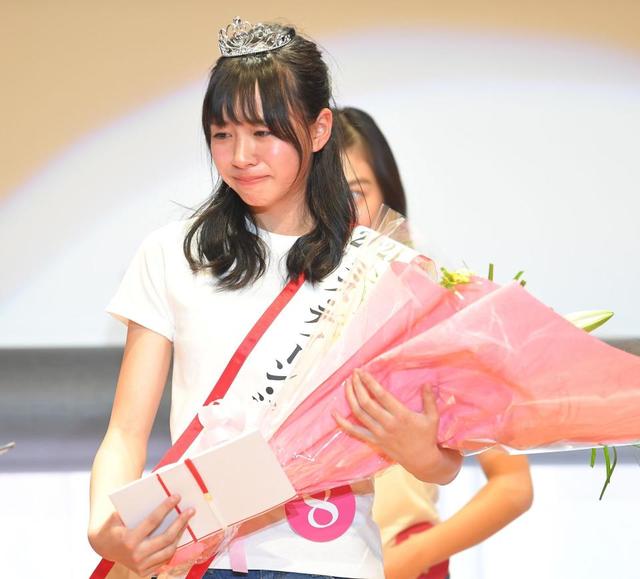 ミス ティーンに愛知出身１３歳 涙で母に感謝 コロナで激太り これはまずいと 芸能 デイリースポーツ Online