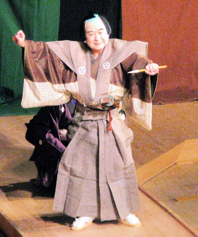 　又平を演じる中村鴈治郎＝京都市・南座