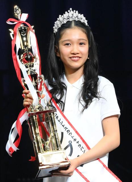 ホリプロタレントスカウトキャラバン　グランプリに13歳の山崎玲奈さん