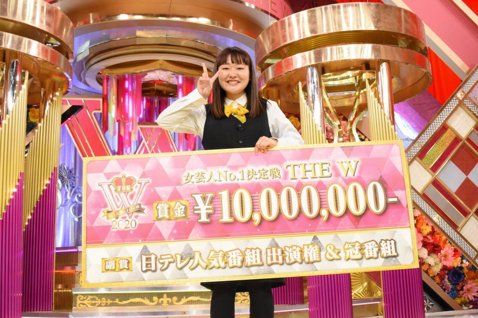 　「ＴＨＥ　Ｗ」で優勝した吉住