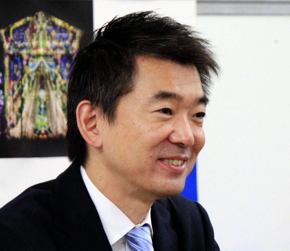 橋下徹氏＝２０１５年１２月１８日撮影