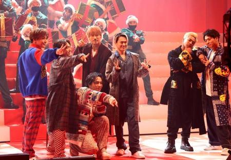 　聖夜のプレゼントとして配信ライブをファンに届けた三代目ＪＳＢ