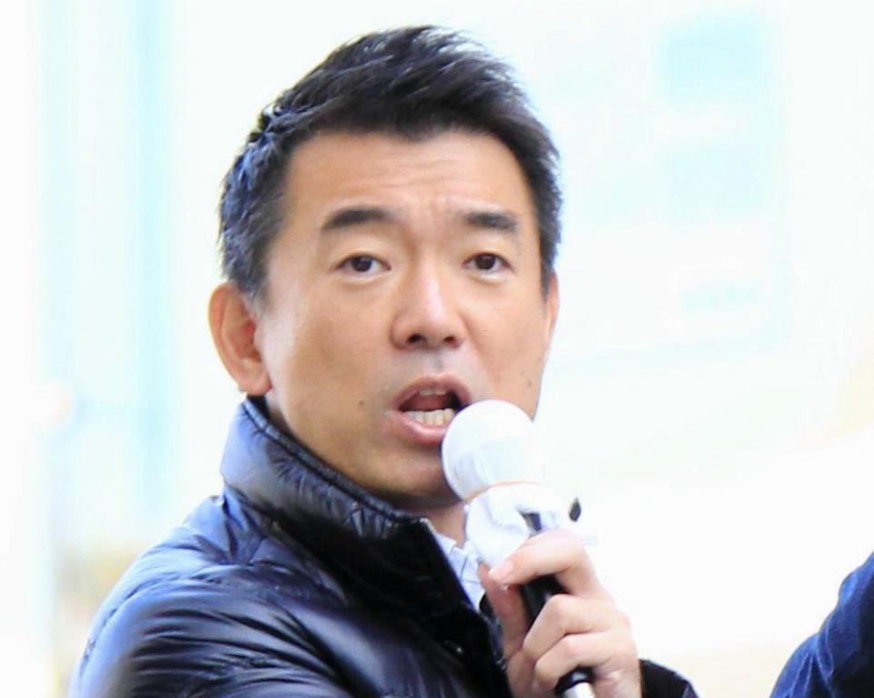 　橋下徹氏＝２０１５年１１月５日撮影