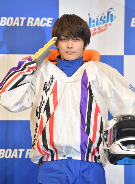 神尾楓珠　ボートレース CM　アクスタ 神尾楓珠、“打倒・中村獅童”を宣言も…「6万年はえぇ