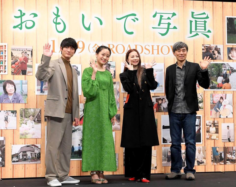 　（左から）高良健吾、深川麻衣、香里奈、熊澤尚人監督