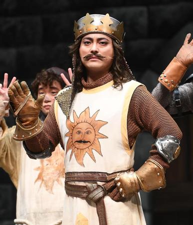 　ミュージカルの開幕直前取材に出席した山田孝之＝東京・池袋の東京建物ＢｒｉｌｌｉａＨＡＬＬ（撮影・高石航平）