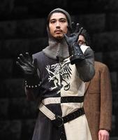 　ミュージカルの開幕直前取材に出席した賀来賢人＝東京・池袋の東京建物ＢｒｉｌｌｉａＨＡＬＬ（撮影・高石航平）