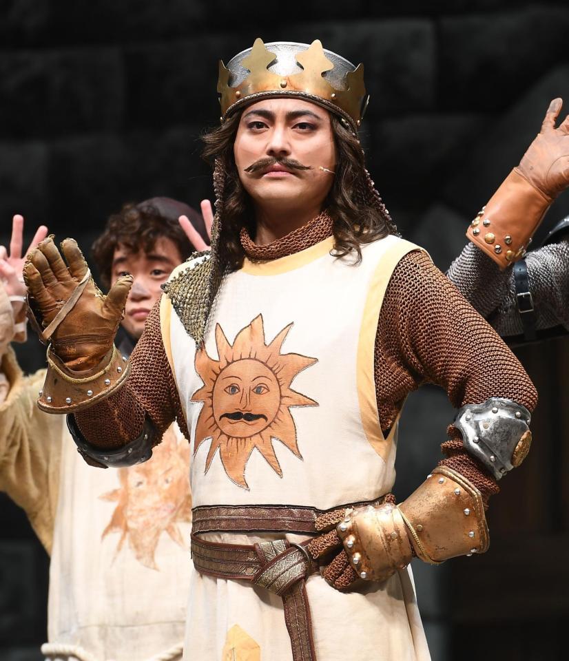 　ミュージカルの開幕直前取材に出席した山田孝之＝東京・池袋の東京建物ＢｒｉｌｌｉａＨＡＬＬ（撮影・高石航平）