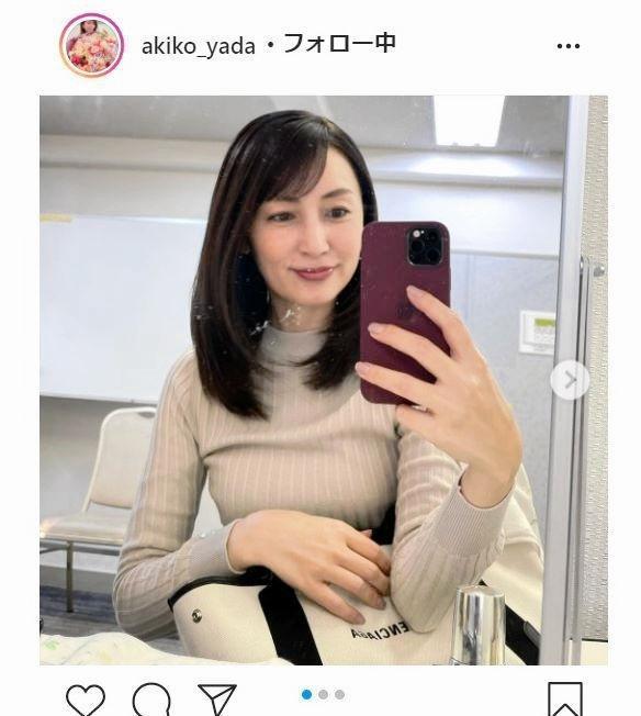 矢田亜希子 ｎｅｗネイル はスモーキーなモーヴカラー 可愛いですね の声 芸能 デイリースポーツ Online