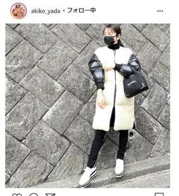 矢田亜希子 ユニクロにバレンシアガのバッグ、私服コーデに「すごい