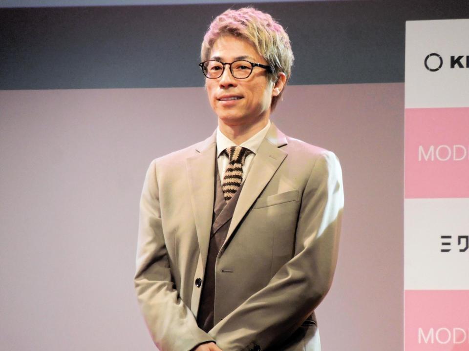 イベント内で聖火ランナー辞退について言及した田村淳＝都内