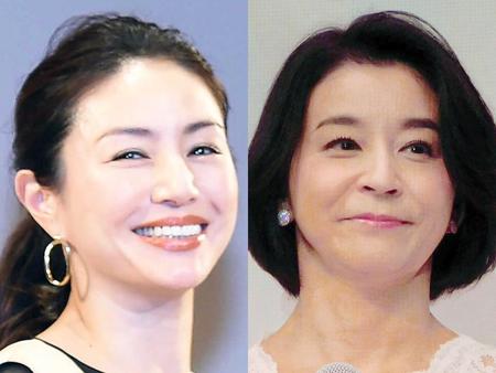 井川遥（左）と高嶋ちさ子