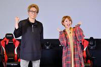 田村淳（左）と矢口真里（写真提供・ＭＢＳ）