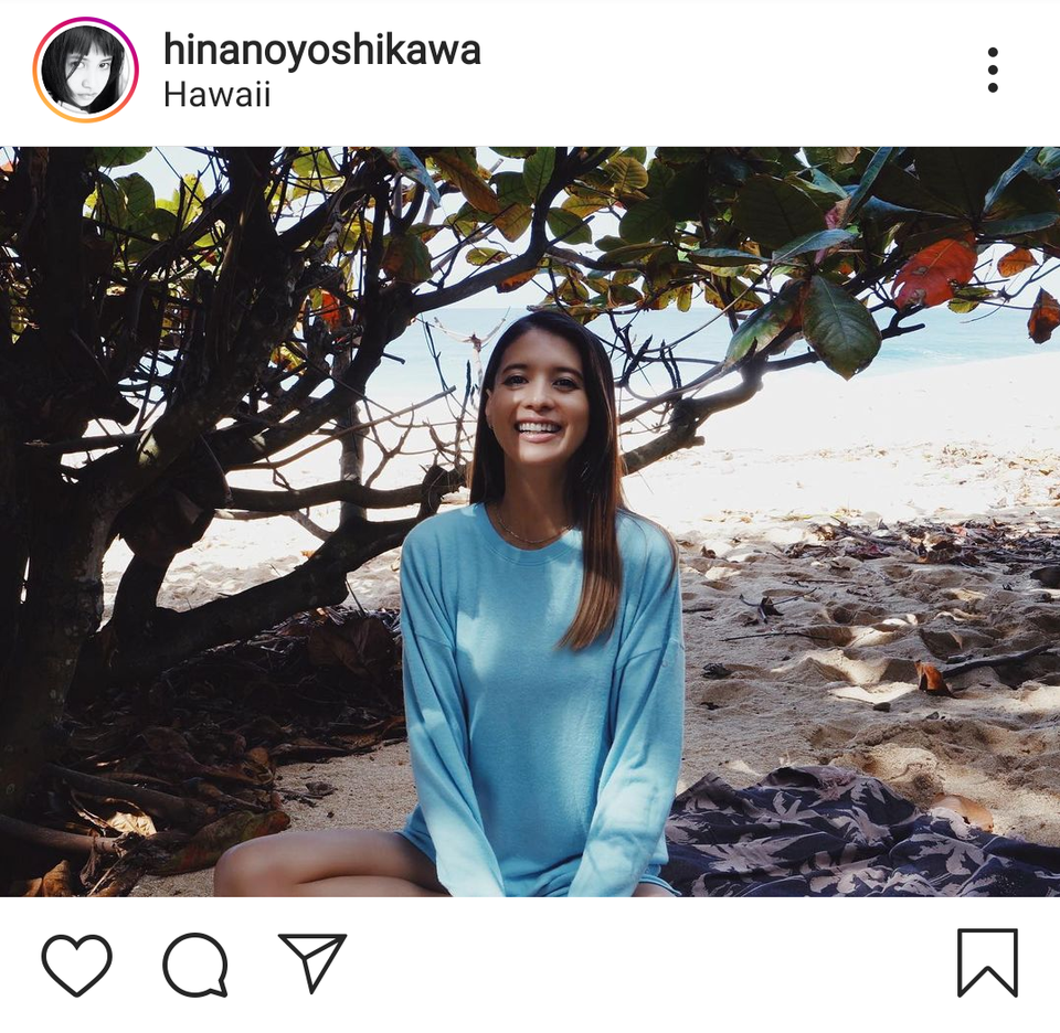 ハワイ在住の吉川ひなの 海バックにビーチでリラックス 第３子妊娠発表したばかり 芸能 デイリースポーツ Online