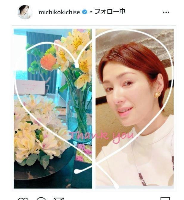 　吉瀬美智子のインスタグラム＠ｍｉｃｈｉｋｏｋｉｃｈｉｓｅより