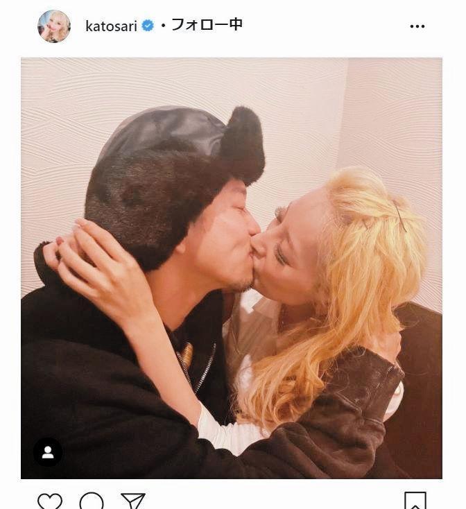 加藤紗里 新恋人 と熱烈キス写真 今度こそ幸せになります 芸能 デイリースポーツ Online