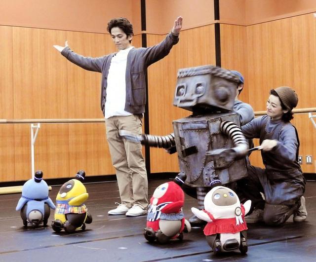 劇団四季 カネ恋 でも注目のロボット ｌｏｖｏｔ とコラボ 芸能 デイリースポーツ Online