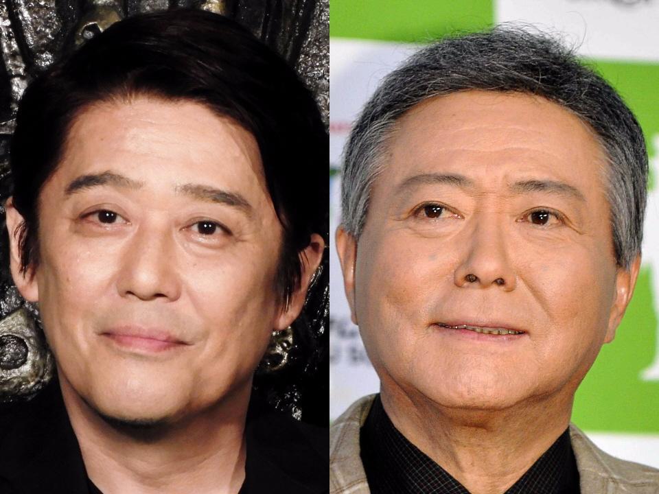 坂上忍（左）と小倉智昭