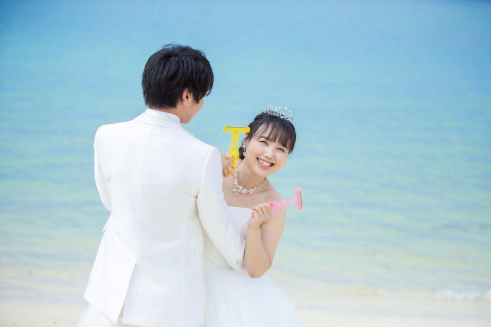 結婚を発表しウエディング写真を公開したハルカラの浜名ランチ