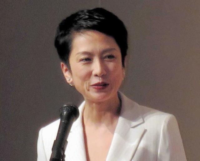 蓮舫氏が絶句 もう ね 森喜朗氏が女性秘書に 女性と言うには年 と発言 芸能 デイリースポーツ Online