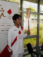聖火ランナーを務めた片岡愛之助