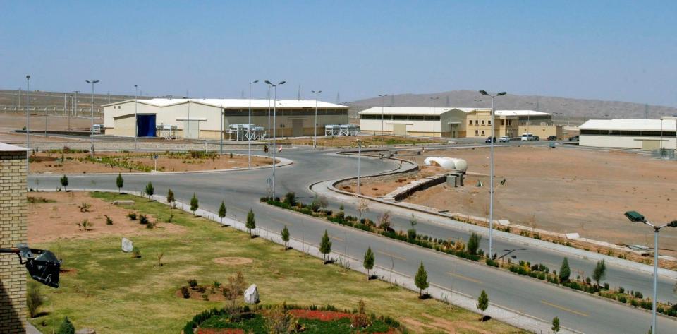 　イラン・ナタンズのウラン濃縮施設＝２００５年３月（ロイター＝共同）