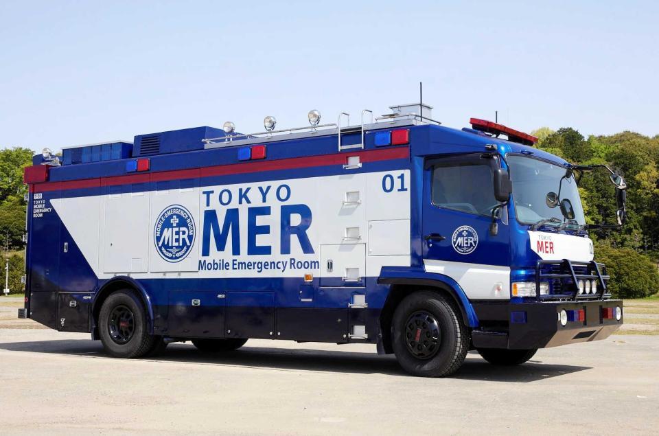 　劇中に登場する特殊医療車両「ＥＲカー」