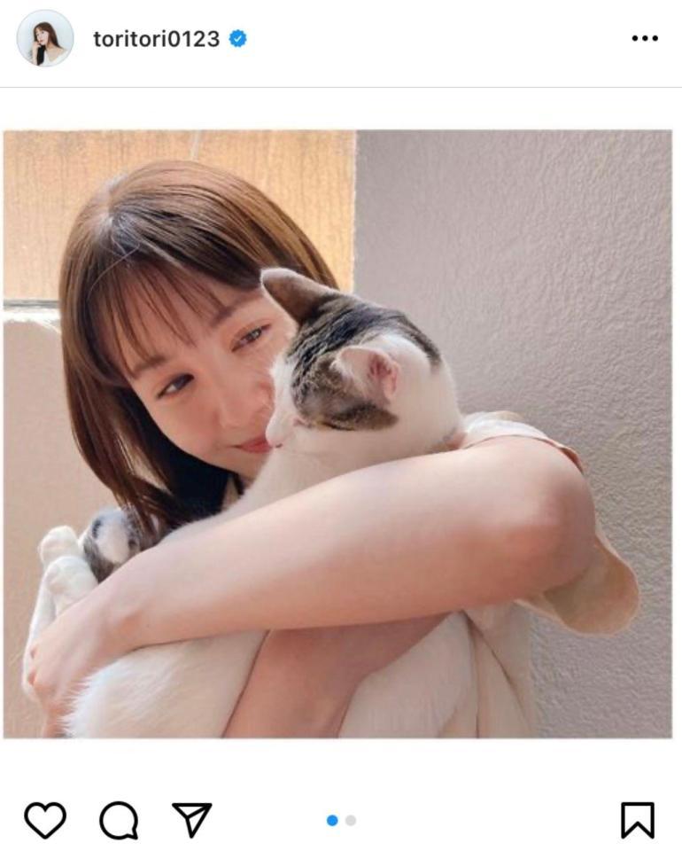 　トリンドル玲奈のインスタグラム＠toritori0123より