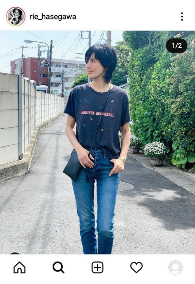 長谷川理恵 髪バッサリ ハンサム なショートに 最高に可愛い 超似合ってる 芸能 デイリースポーツ Online