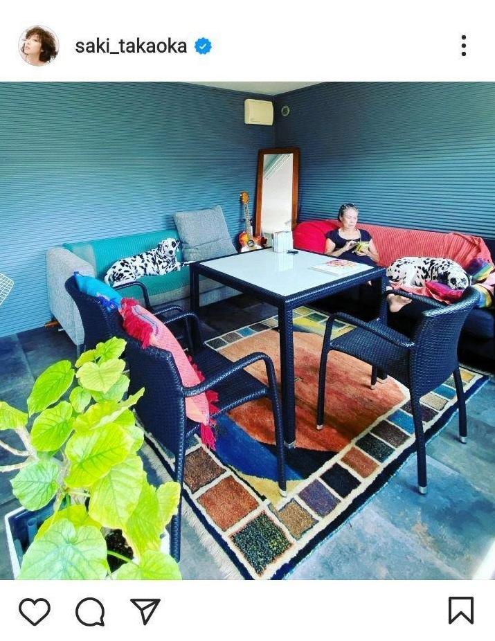 高岡早紀の 屋上の小部屋 が超おしゃれカフェ風 さすがの豪邸 素敵な空間 芸能 デイリースポーツ Online
