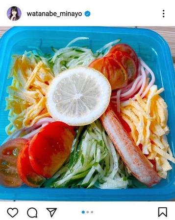 渡辺美奈代のインスタグラム@watanabe_minayoより