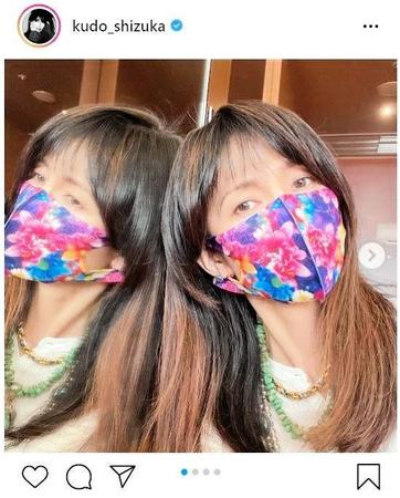 　工藤静香のインスタグラム＠ｋｕｄｏ＿ｓｈｉｚｕｋａより