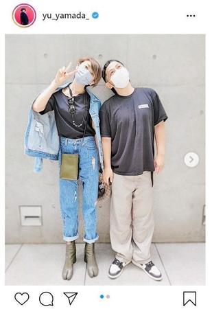 山田優のインスタグラム＠ｙｕ＿ｙａｍａｄａより